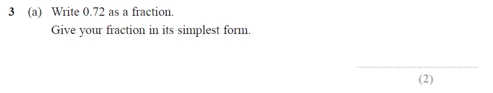 Question 06 - Edexcel IGCSE Maths Past Papers - Foundation Resit Calculator June 2019 - Paper 1