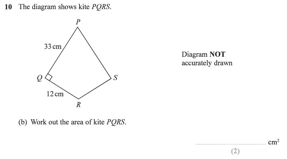 Question 21 - Edexcel IGCSE Maths Past Papers - Foundation Resit Calculator June 2019 - Paper 2