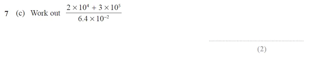 Question 14 - Edexcel IGCSE Maths Past Papers - Higher Calculator June 2019 - Paper 1