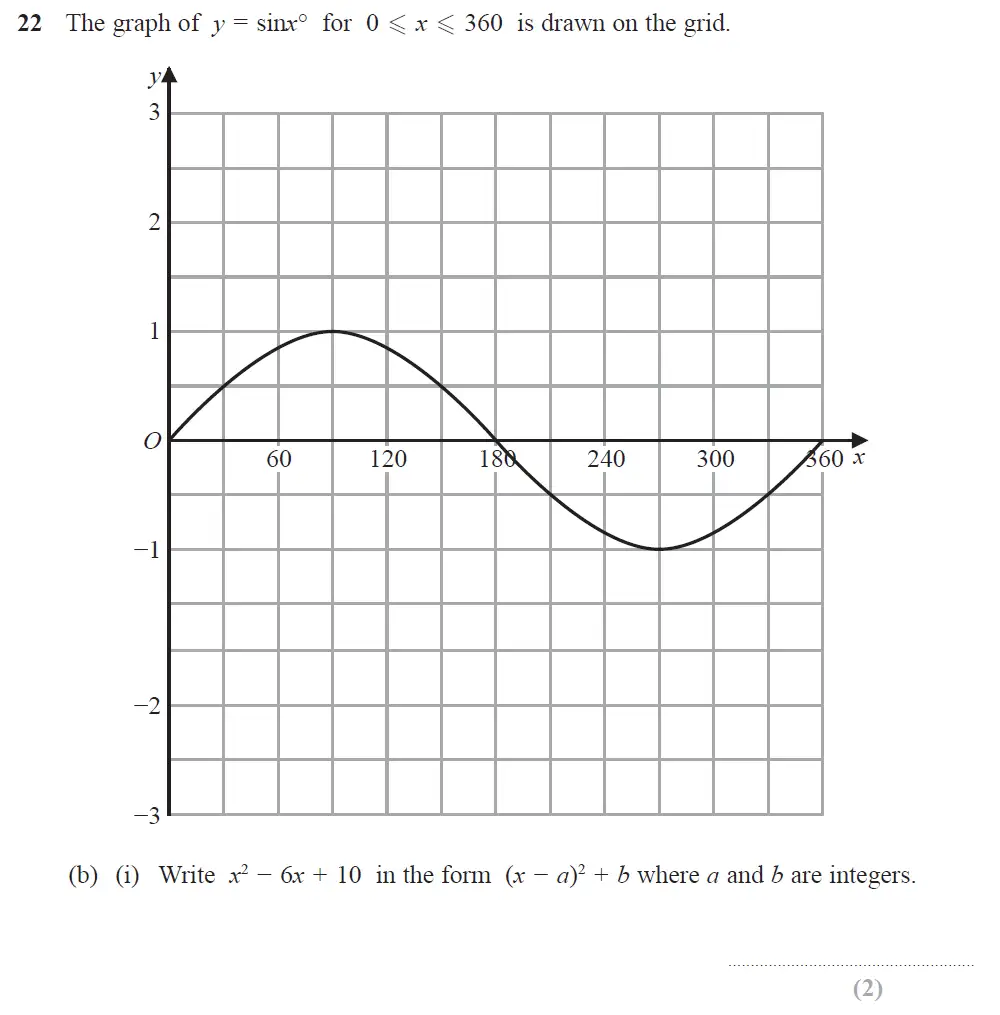 Question 35 - Edexcel IGCSE Maths Past Papers - Higher Calculator June 2019 - Paper 1