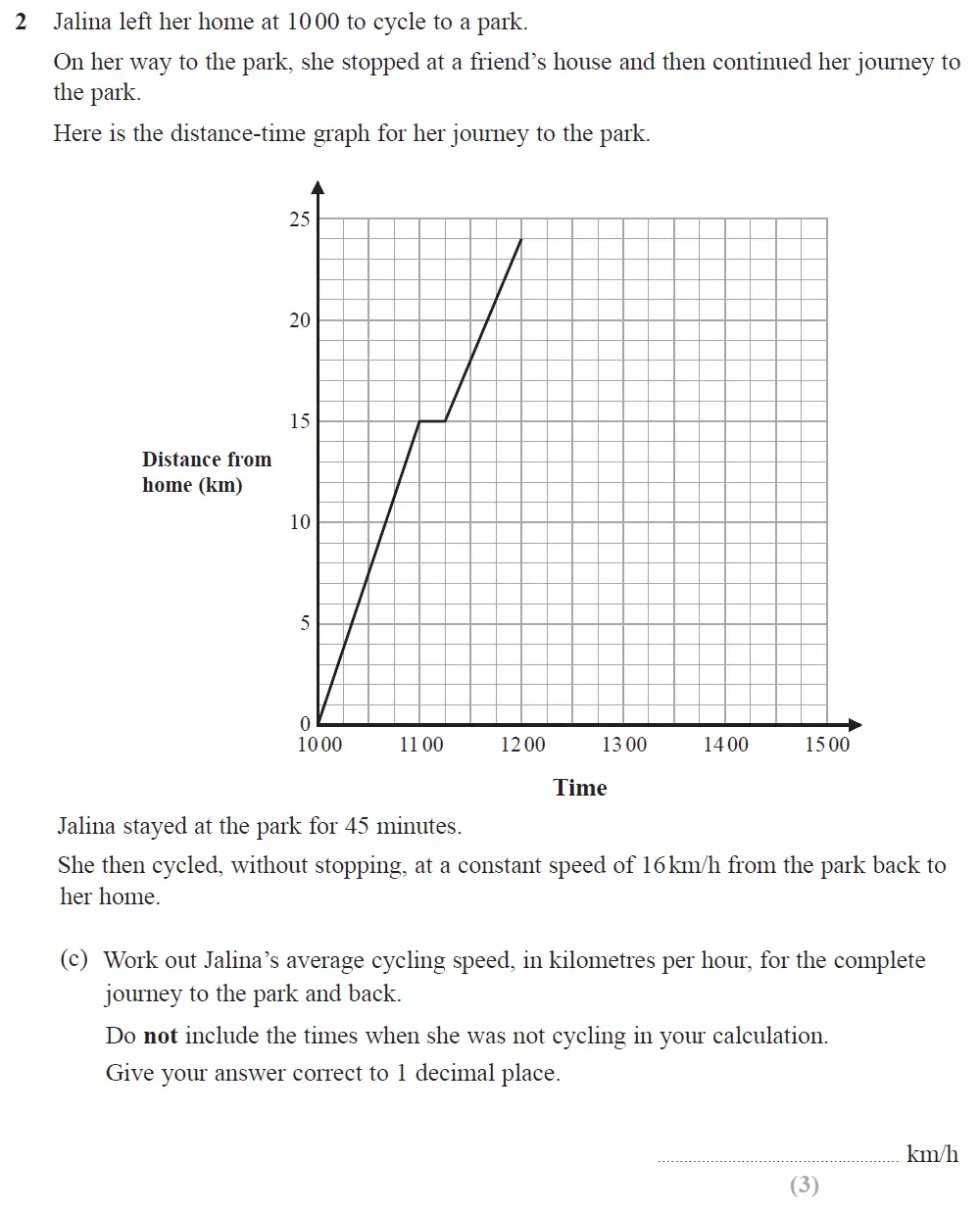 Question 04 - Edexcel IGCSE Maths Past Papers - Higher Calculator June 2019 - Paper 1