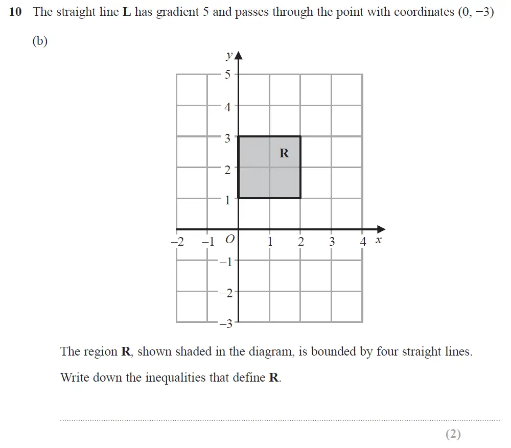 Question 14 - Edexcel IGCSE Maths Past Papers - Higher Calculator June 2019 - Paper 2