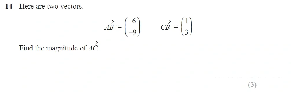 Question 23 - Edexcel IGCSE Maths Past Papers - Higher Calculator June 2019 - Paper 2