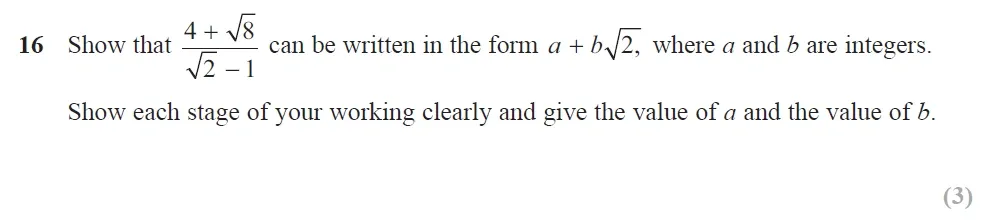 Question 25 - Edexcel IGCSE Maths Past Papers - Higher Calculator June 2019 - Paper 2