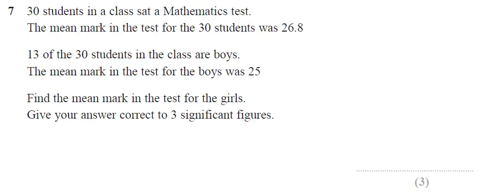 Question 10 - Edexcel IGCSE Maths Past Papers - Higher Calculator June 2019 - Paper 2