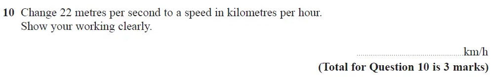 Question 10 - Edexcel IGCSE Maths Past Papers - Higher Resit Calculator June 2019 - Paper 1