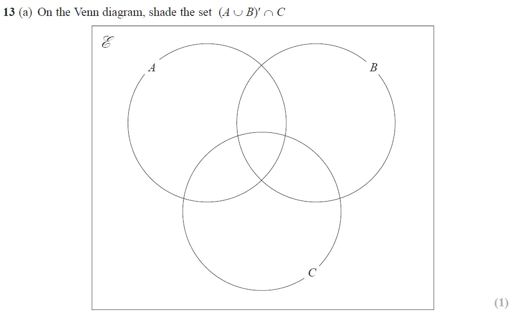 Question 13 - Edexcel IGCSE Maths Past Papers - Higher Resit Calculator June 2019 - Paper 1