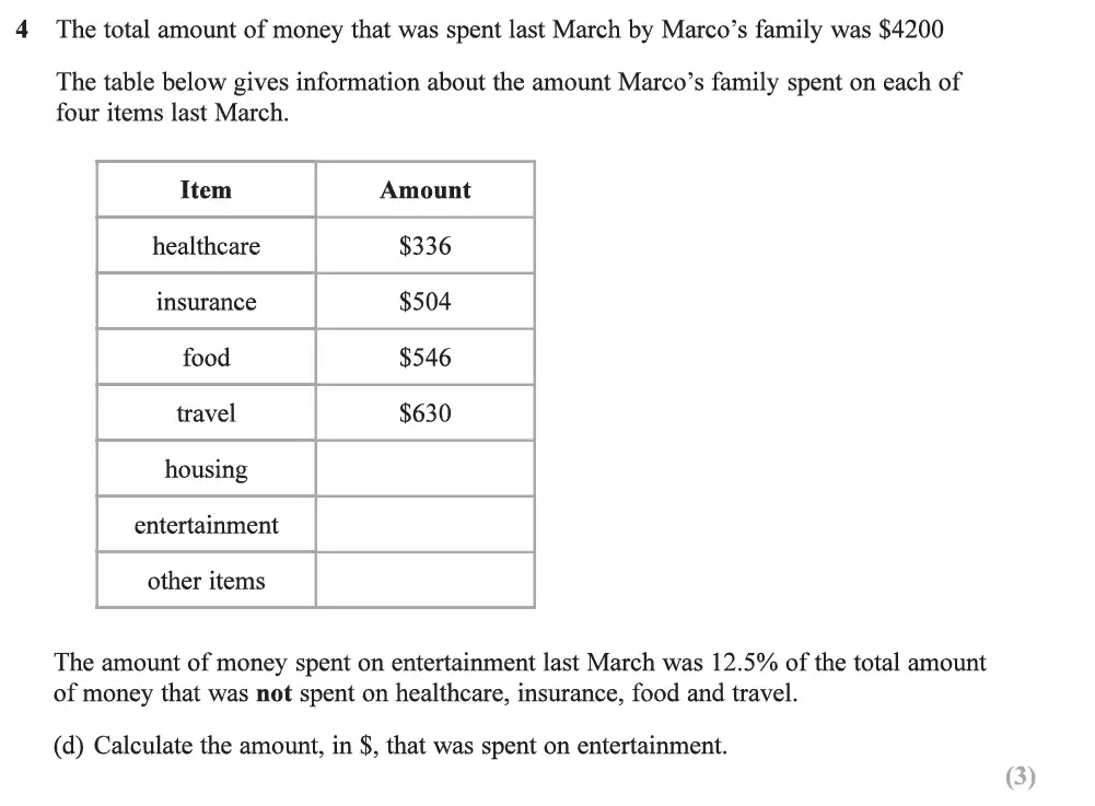 Question 13 - Edexcel IGCSE Maths Past Papers - B Resit Calculator June 2019 - Paper 2