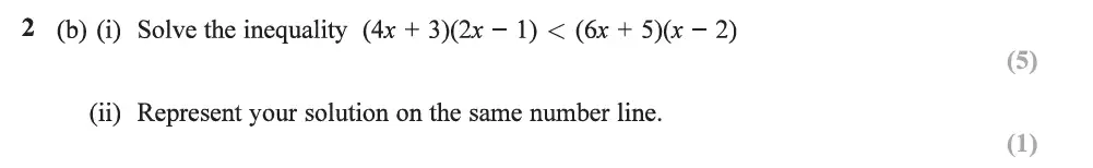 Question 05 - Edexcel IGCSE Maths Past Papers - B Resit Calculator June 2019 - Paper 2