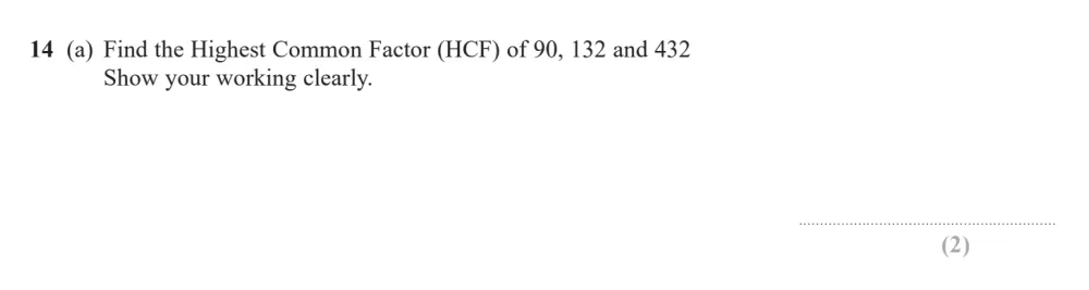 Question 14(a) - Edexcel IGCSE Maths Past Papers - B Calculator June 2024 - Paper 1