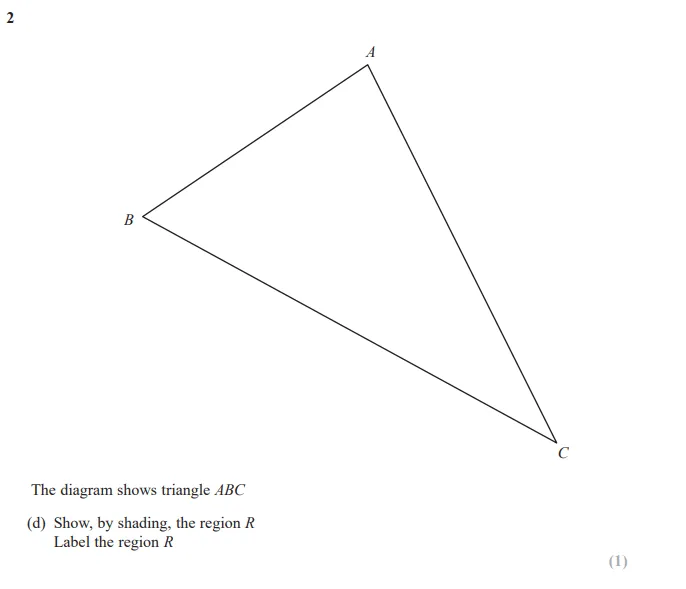 Question 02(d) - Edexcel IGCSE Maths Past Papers - B Calculator June 2024 - Paper 2