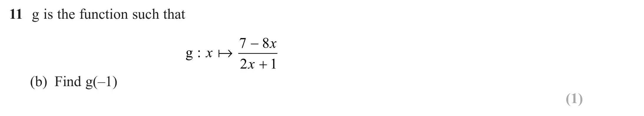 Question 11(b) - Edexcel IGCSE Maths Past Papers - B Calculator June 2024 - Paper 2