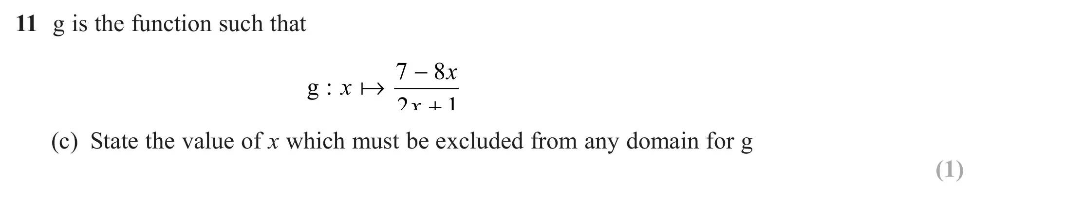 Question 11(c) - Edexcel IGCSE Maths Past Papers - B Calculator June 2024 - Paper 2