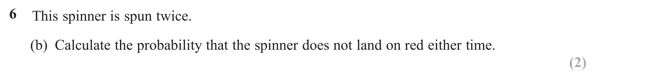 Question 6(b) - Edexcel IGCSE Maths Past Papers - B Calculator June 2024 - Paper 2