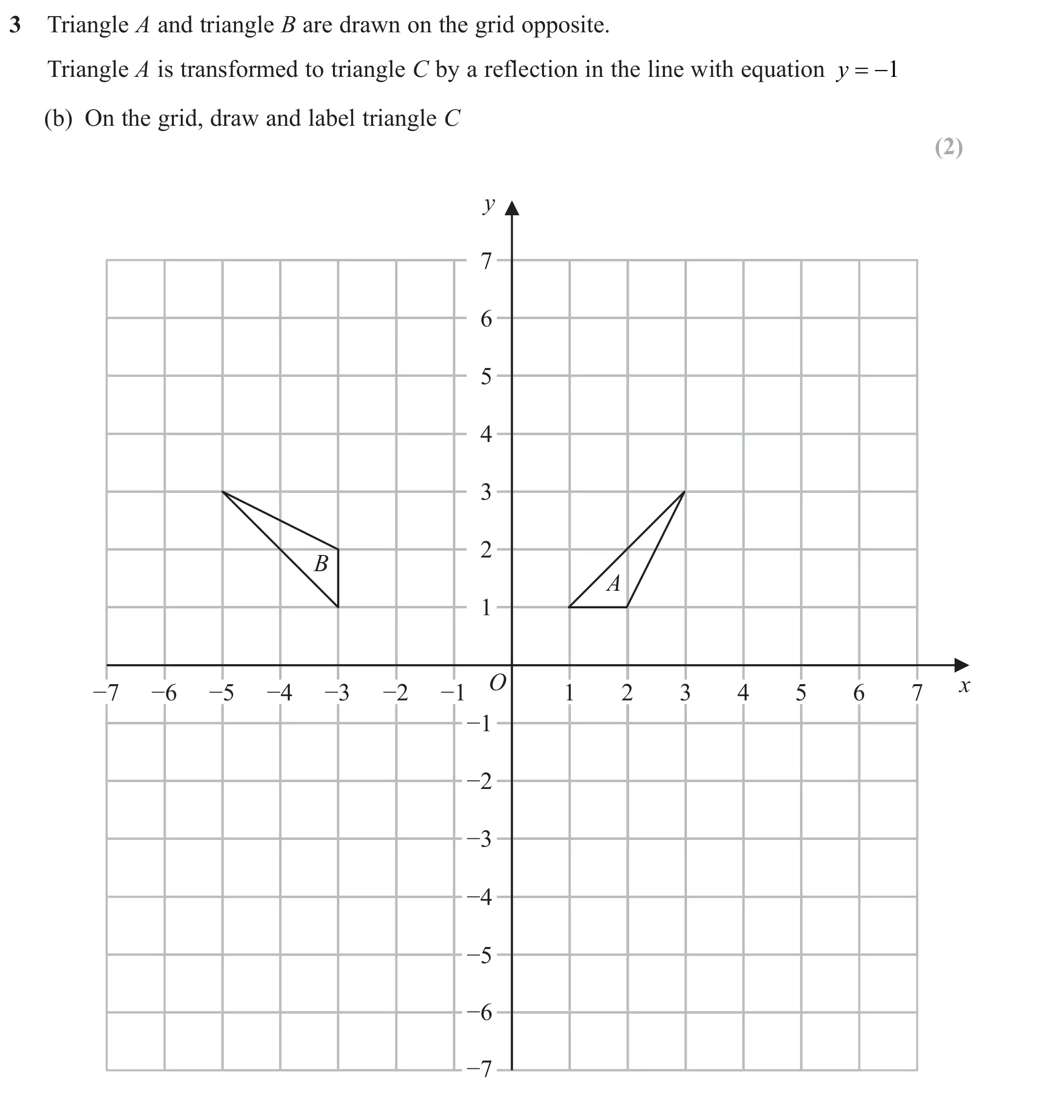 Question 3(b) - Edexcel IGCSE Maths Past Papers - B Calculator June 2024 - Paper 2R