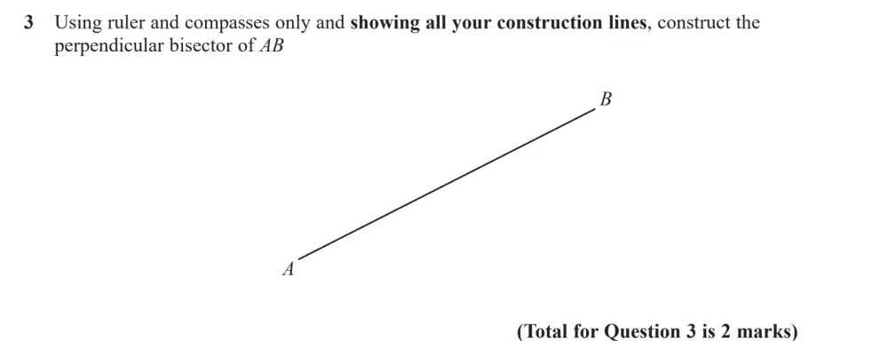 Question 03 - Edexcel IGCSE Maths Past Papers - B Calculator November 2024 - Paper 1