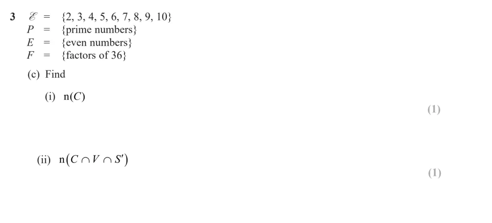 Question 03(c)(i, ii) - Edexcel IGCSE Maths Past Papers - B Calculator November 2024 - Paper 2