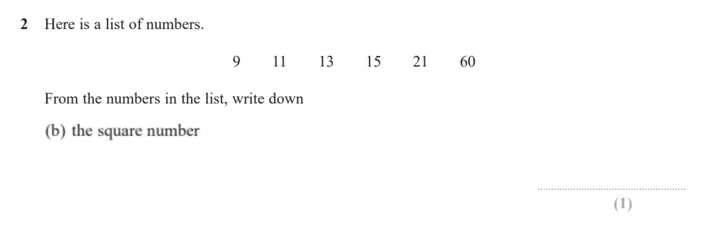Question 02(b) - Edexcel IGCSE Maths Past Papers - Foundation Calculator June 2023 - Paper 2