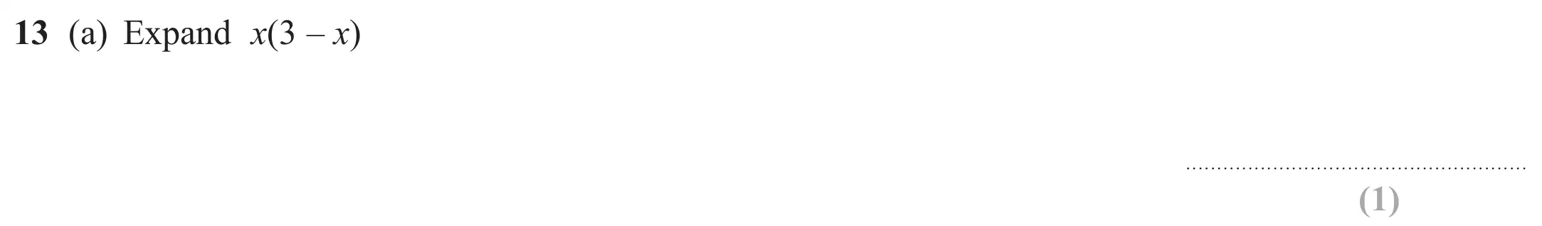Question 13(a) - Edexcel IGCSE Maths Past Papers - Foundation Calculator June 2023 - Paper 2