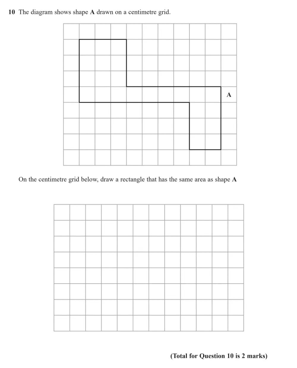 Question 10 - Edexcel IGCSE Maths Past Paper - Foundation Calculator June 2024 - Paper 2