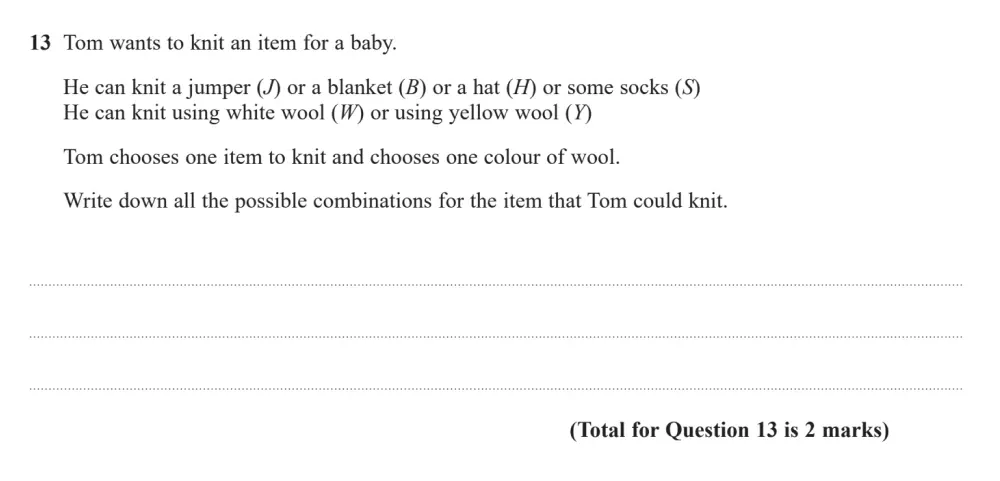 Question 13 - Edexcel IGCSE Maths Past Paper - Foundation Calculator June 2024 - Paper 2