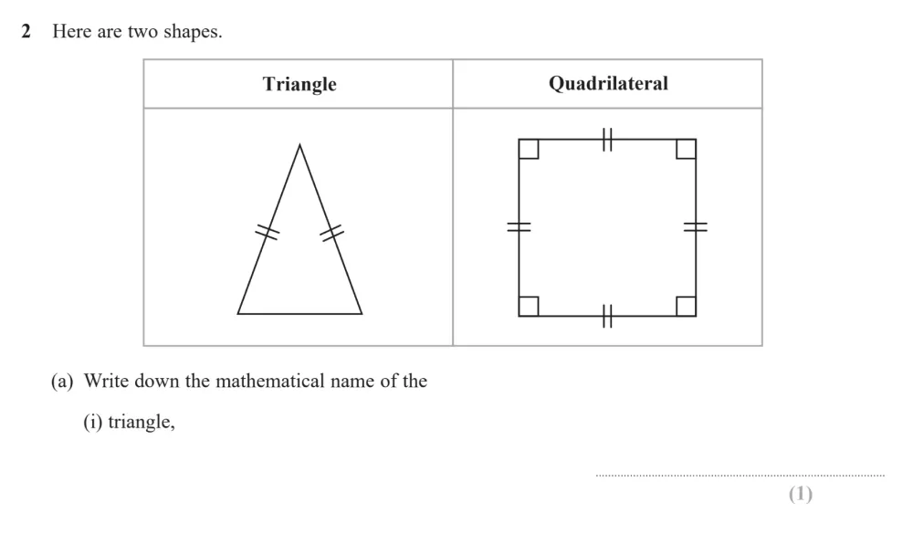 Question 02(ai) - Edexcel IGCSE Maths Past Paper - Foundation Calculator November 2024 - Paper 1