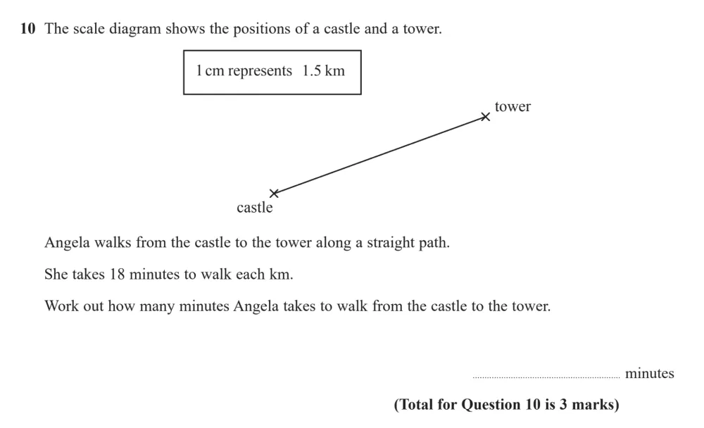 Question 10 - Edexcel IGCSE Maths Past Paper - Foundation Calculator November 2024 - Paper 1