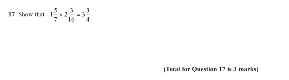 Question 17 - Edexcel IGCSE Maths Past Paper - Foundation Calculator November 2024 - Paper 2