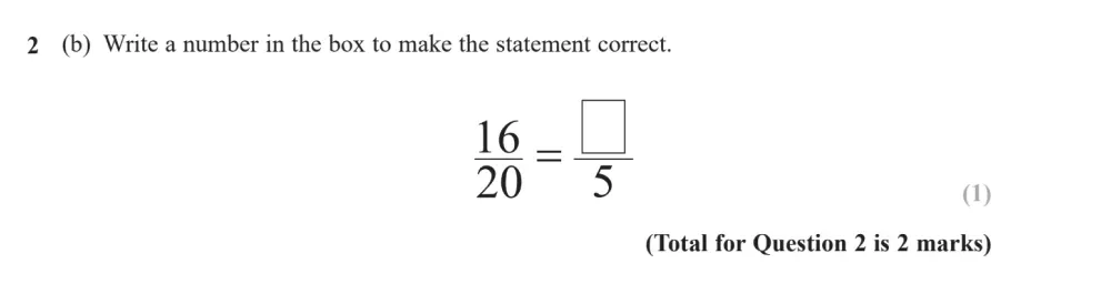 Question 02(b) - Edexcel IGCSE Maths Past Paper - Foundation Resit Calculator June 2024 - Paper 1