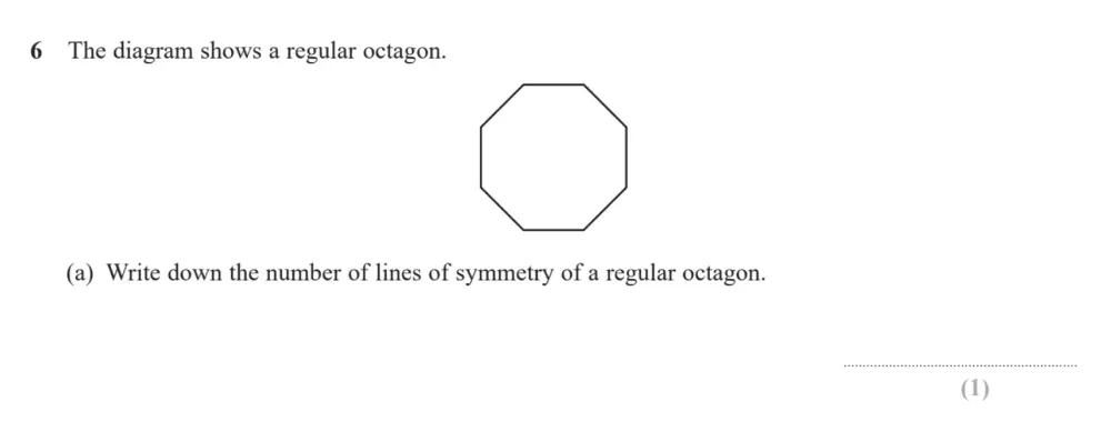 Question 06(a) - Edexcel IGCSE Maths Past Paper - Foundation Resit Calculator June 2024 - Paper 1