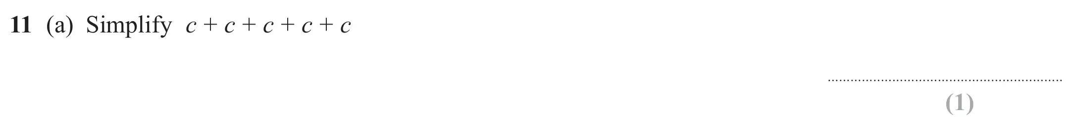 Question 11(a) - Edexcel IGCSE Maths Past Paper - Foundation Resit Calculator June 2024 - Paper 1