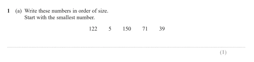 Question 01(a) - Edexcel IGCSE Maths Past Paper - Foundation Resit Calculator June 2024 - Paper 2