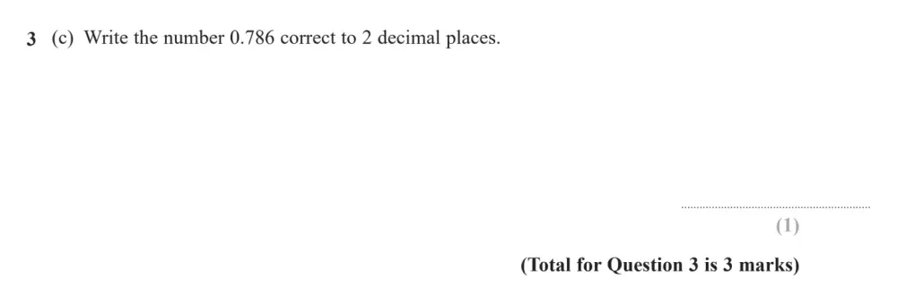 Question 03(c) - Edexcel IGCSE Maths Past Paper - Foundation Resit Calculator June 2024 - Paper 2