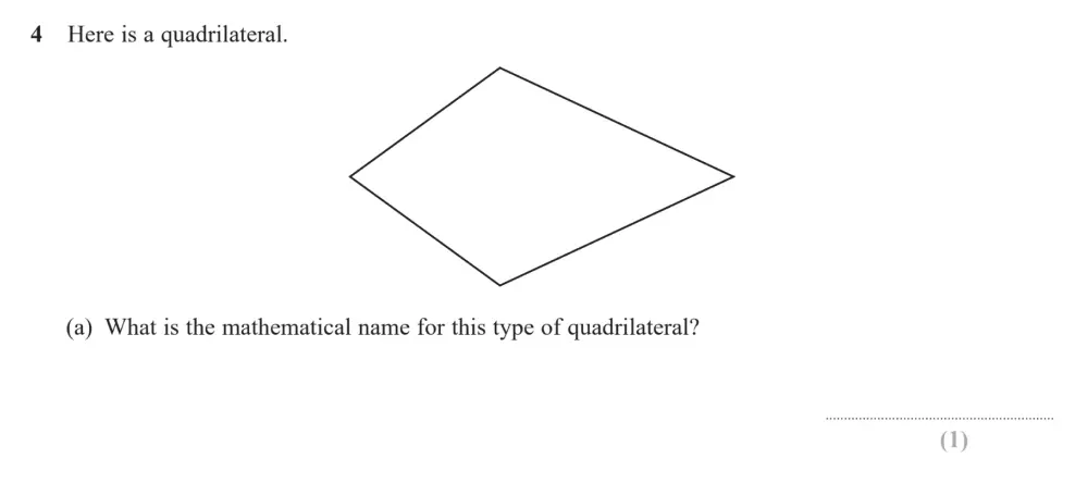 Question 04(a) - Edexcel IGCSE Maths Past Paper - Foundation Resit Calculator June 2024 - Paper 2