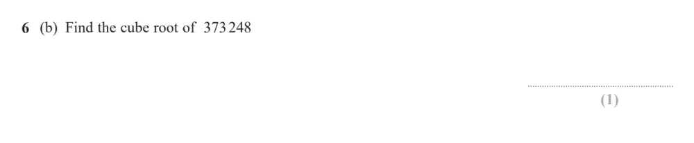Question 06(b) - Edexcel IGCSE Maths Past Paper - Foundation Resit Calculator June 2024 - Paper 2
