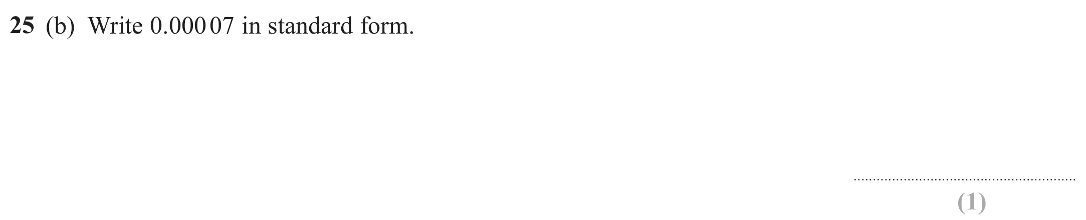 Question 25(b) - Edexcel IGCSE Maths Past Paper - Foundation Resit Calculator June 2024 - Paper 2