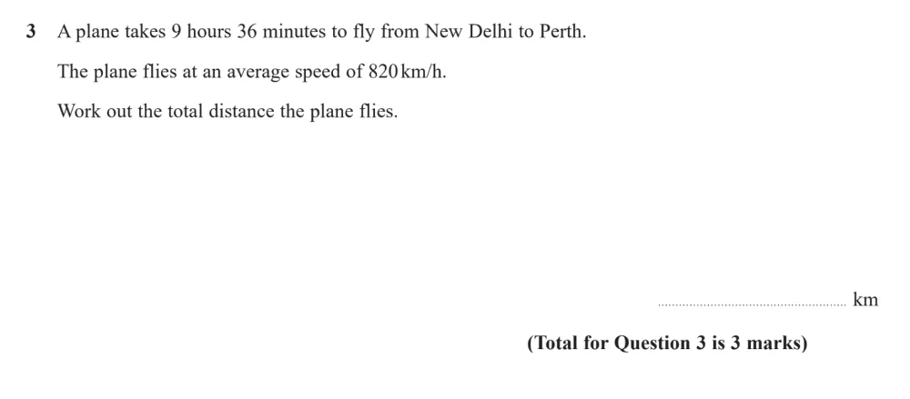 Question 03 - Edexcel IGCSE Maths Past Paper - Higher Calculator June 2024 - Paper 2