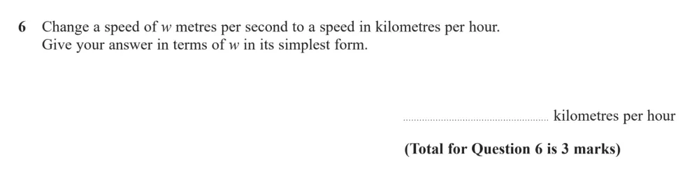 Question 06 - Edexcel IGCSE Maths Past Paper - Higher Calculator June 2024 - Paper 2