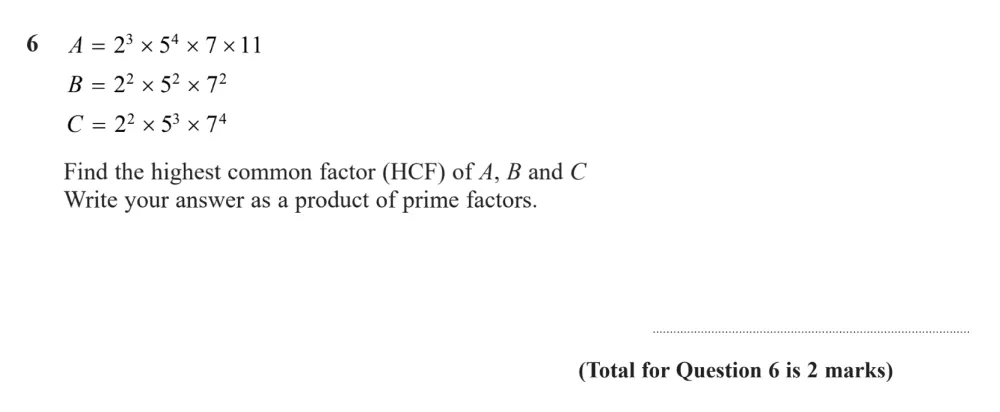 Question 06 - Edexcel IGCSE Maths Past Paper - Higher Calculator November 2024 - Paper 1