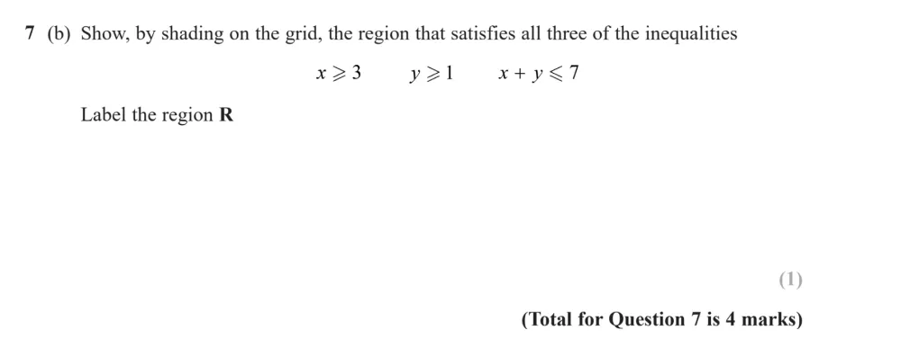 Question 07(b) - Edexcel IGCSE Maths Past Papers - Higher Calculator November 2024 - Paper 2