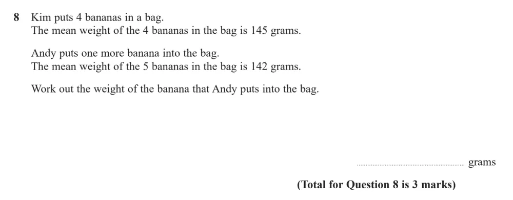 Question 08 - Edexcel IGCSE Maths Past Papers - Higher Calculator November 2024 - Paper 2
