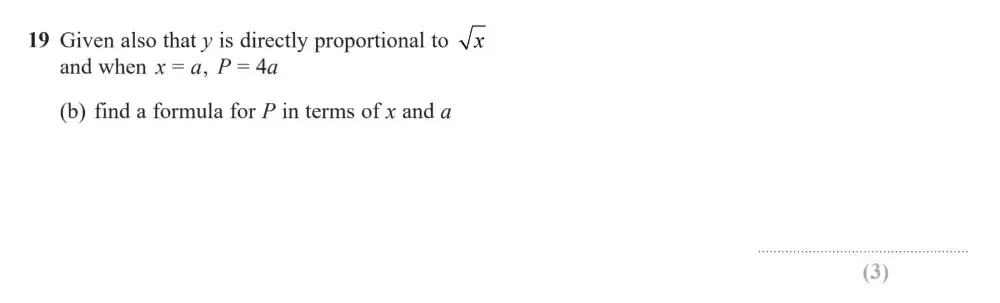 Question 19(b) - Edexcel IGCSE Maths Past Papers - Higher Resit Calculator January 2023 - Paper 1