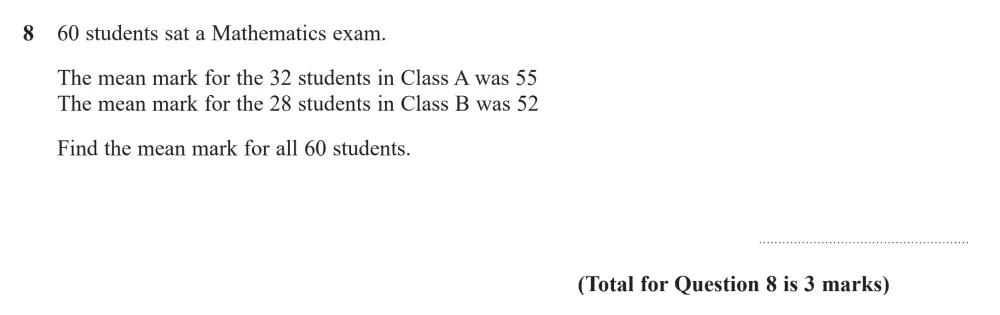 Question 08 - Edexcel IGCSE Maths Past Papers - Higher Resit Calculator January 2023 - Paper 2