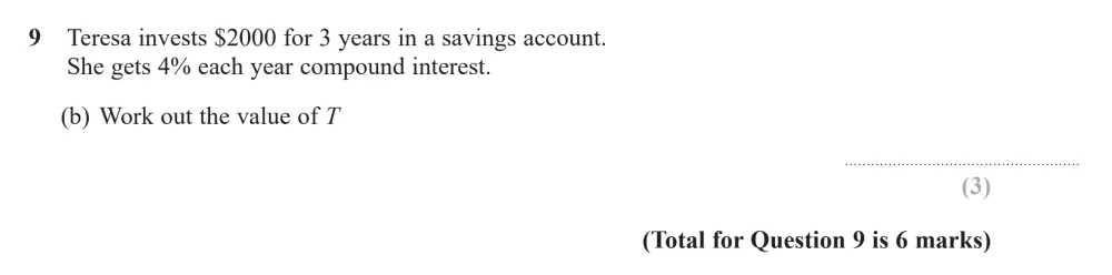 Question 09(b) - Edexcel IGCSE Maths Past Papers - Higher Resit Calculator January 2023 - Paper 2