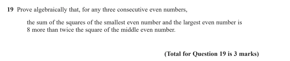 Question 19 - Edexcel IGCSE Maths Past Papers - Higher Resit Calculator January 2023 - Paper 2