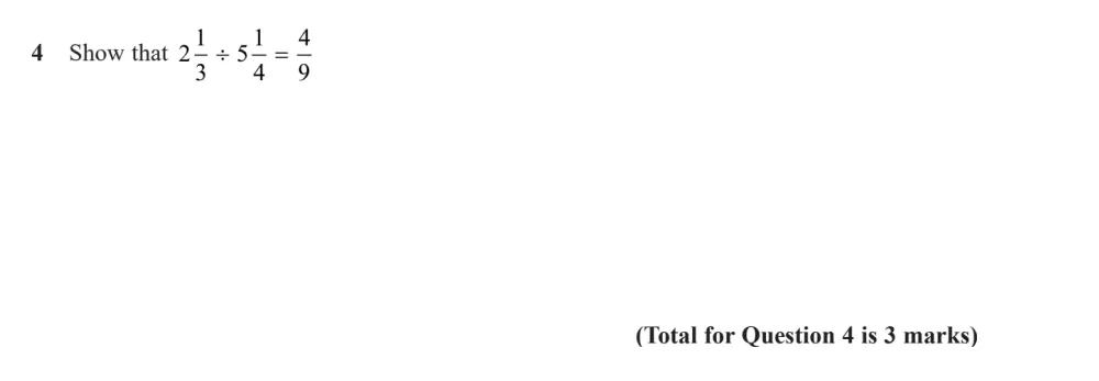 Question 04 - Edexcel IGCSE Maths Past Paper - Higher Resit Calculator June 2024 - Paper 1