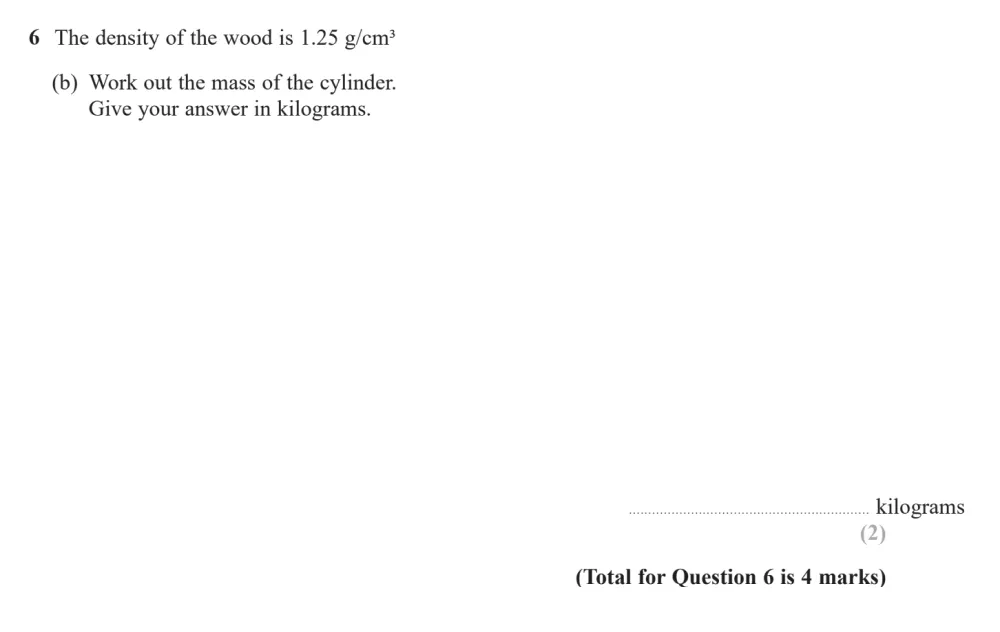 Question 06(b) - Edexcel IGCSE Maths Past Paper - Higher Resit Calculator June 2024 - Paper 1