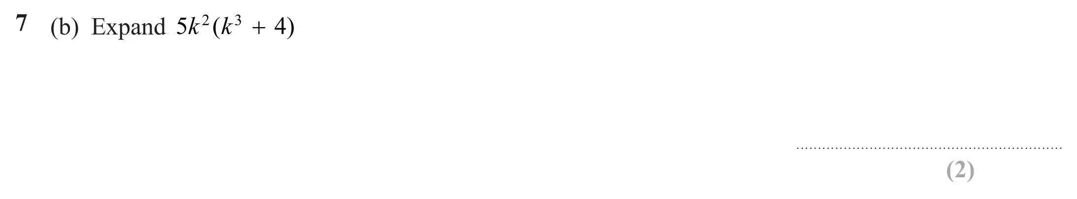 Question 7(b) - Edexcel IGCSE Maths Past Paper - Higher Resit Calculator June 2024 - Paper 1