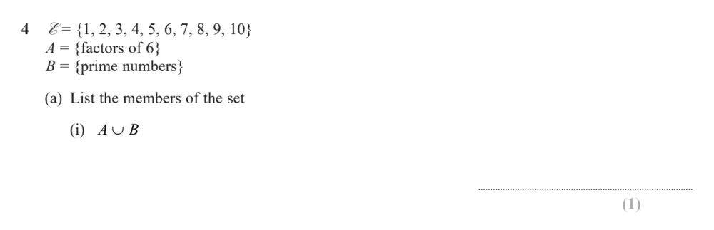 Question 04(a)(i) - Edexcel IGCSE Maths Past Papers - Higher Resit Calculator June 2024 - Paper 2