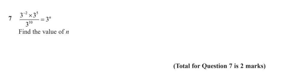 Question 07 - Edexcel IGCSE Maths Past Papers - Higher Resit Calculator June 2024 - Paper 2